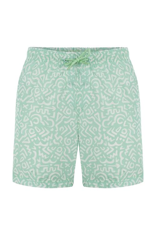  DESENLİ DENİZ ŞORTU