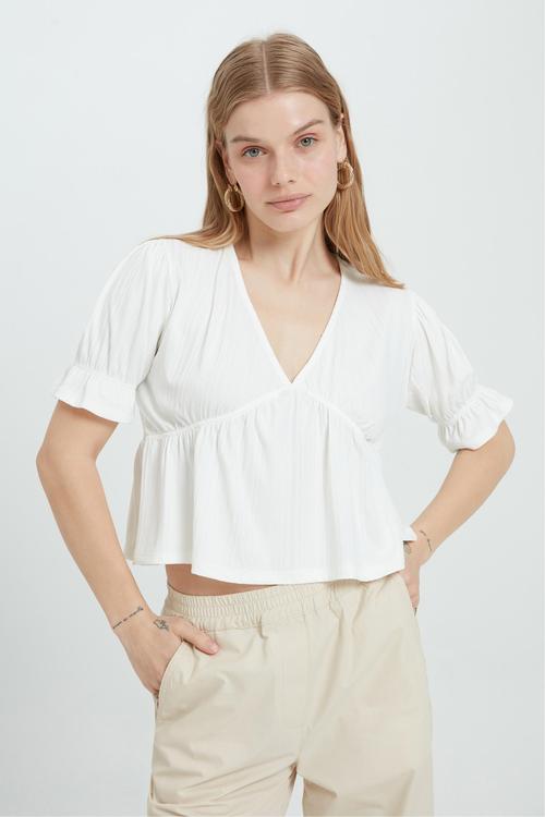  V YAKA BLUZ