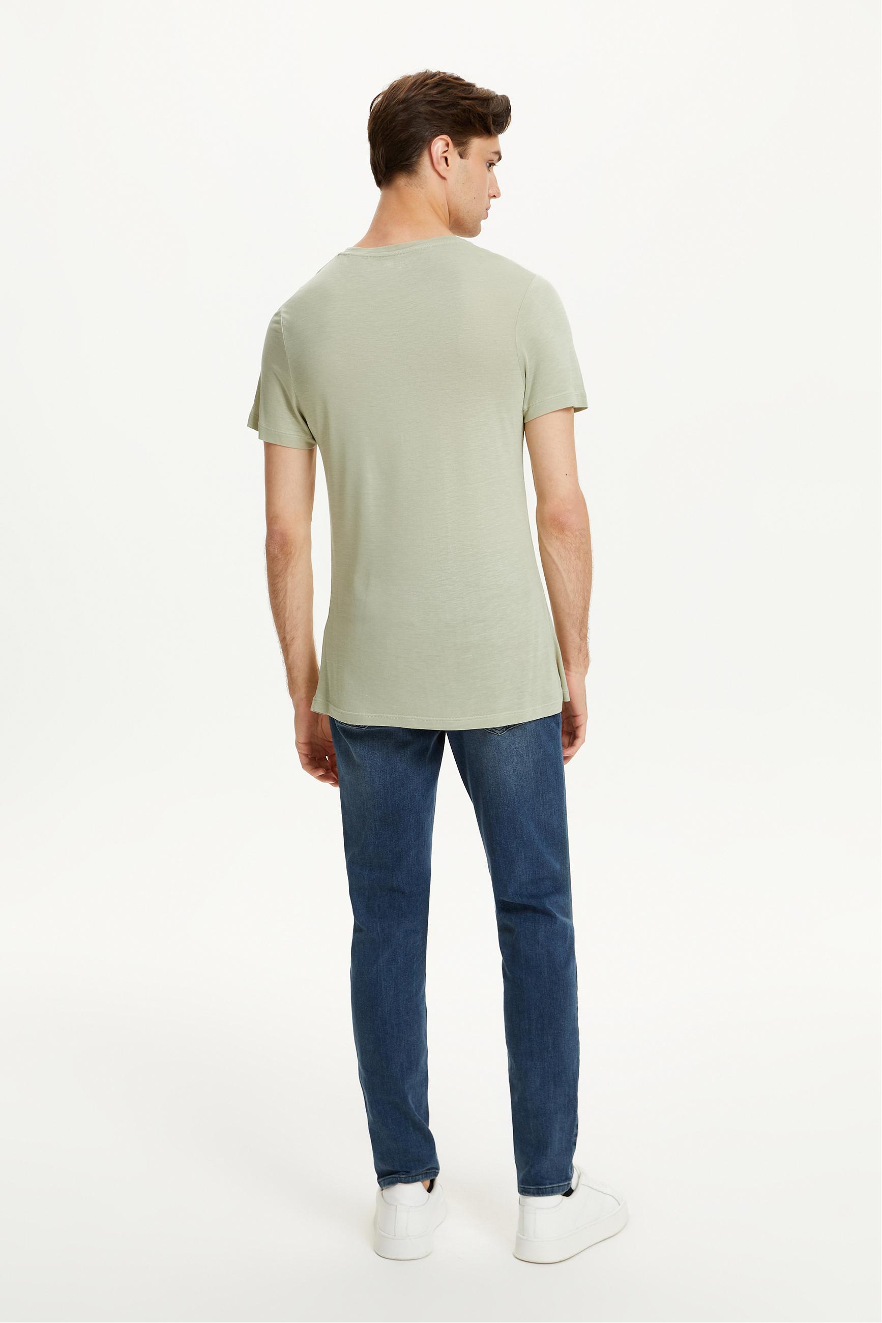 BİSİKLET YAKA MODAL T-SHIRT