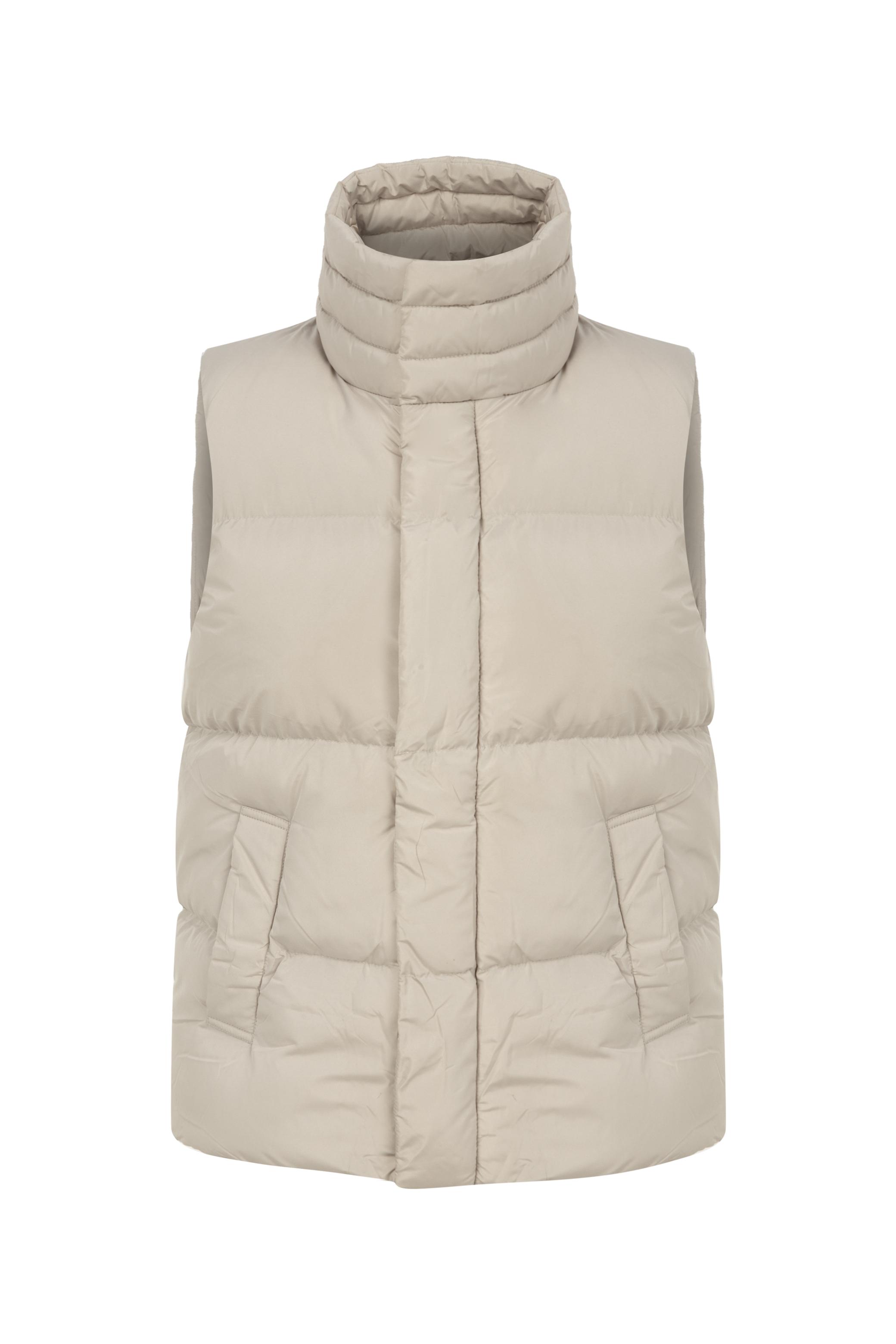 DİK YAKA ŞİŞME YELEK