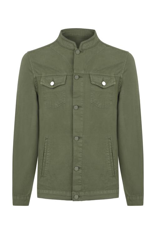  PAMUKLU TRUCKER CEKET