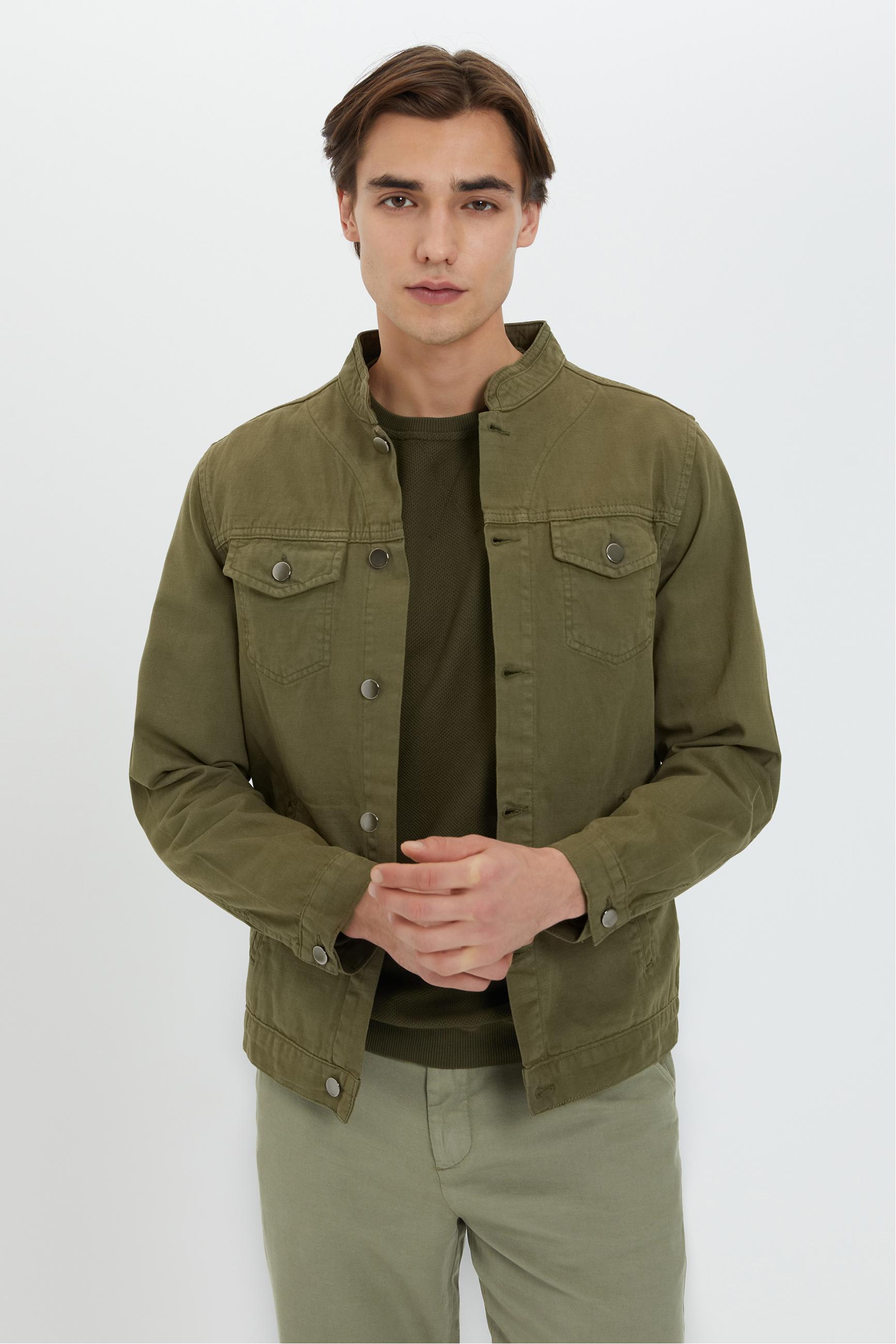 PAMUKLU TRUCKER CEKET