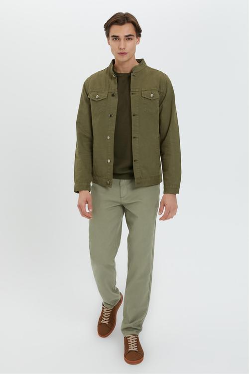  PAMUKLU TRUCKER CEKET