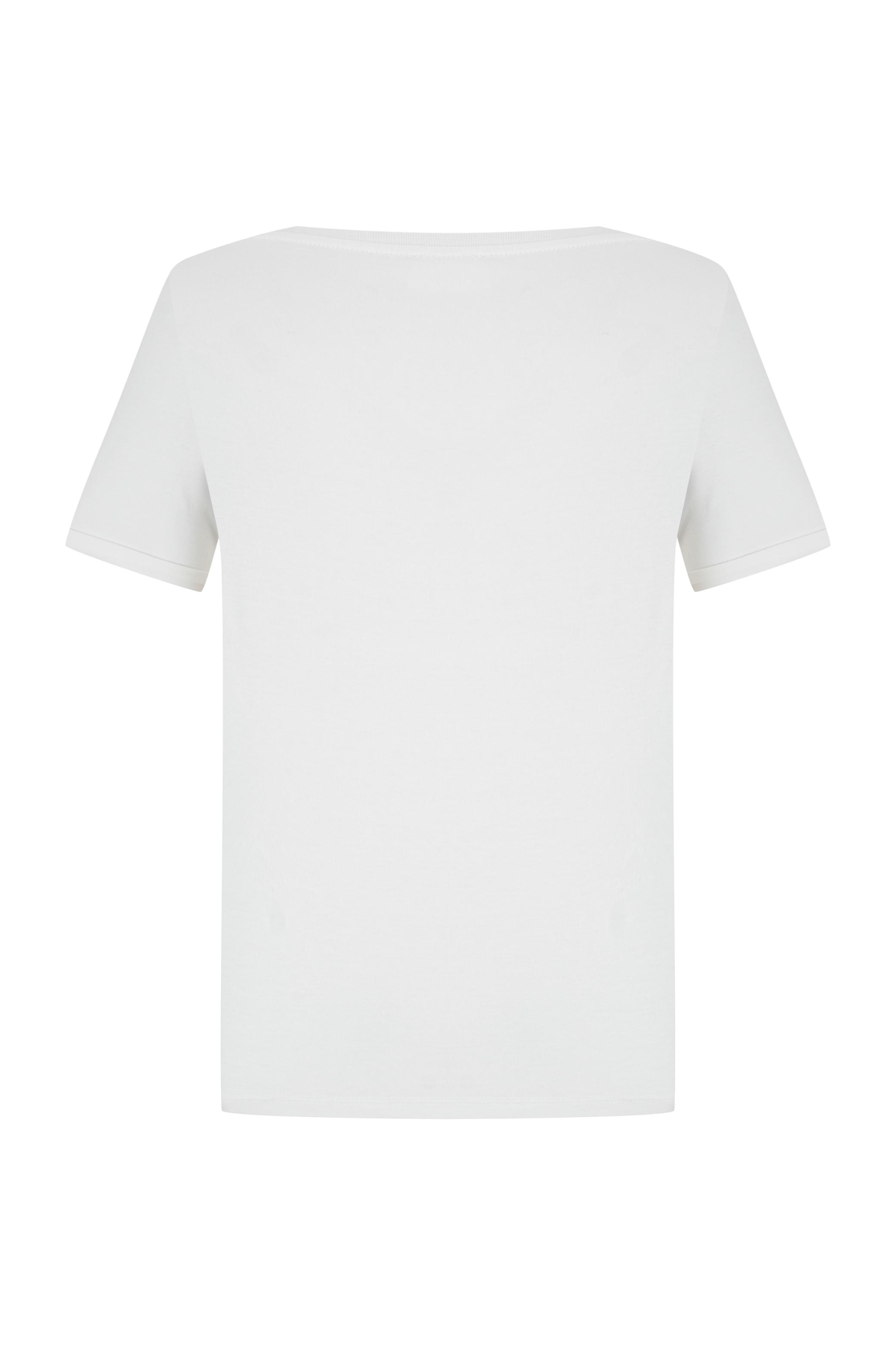 V YAKA KISA KOLLU BASIC T- SHIRT