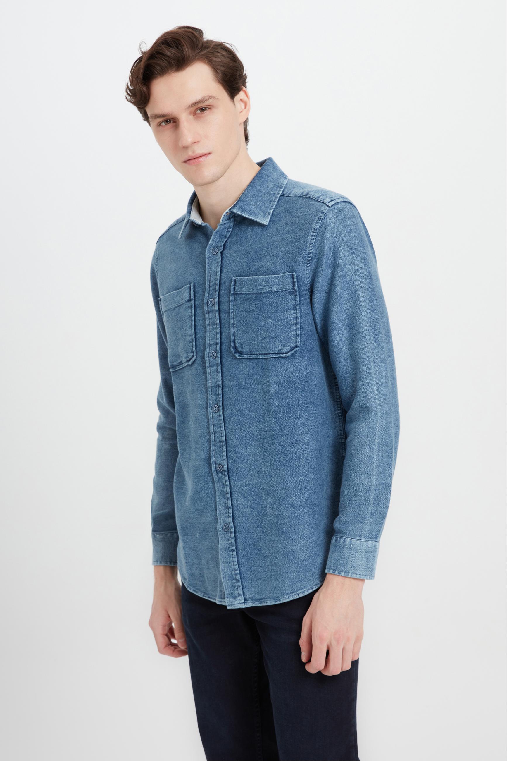 PAMUKLU RAHAT KESİM GÖMLEK