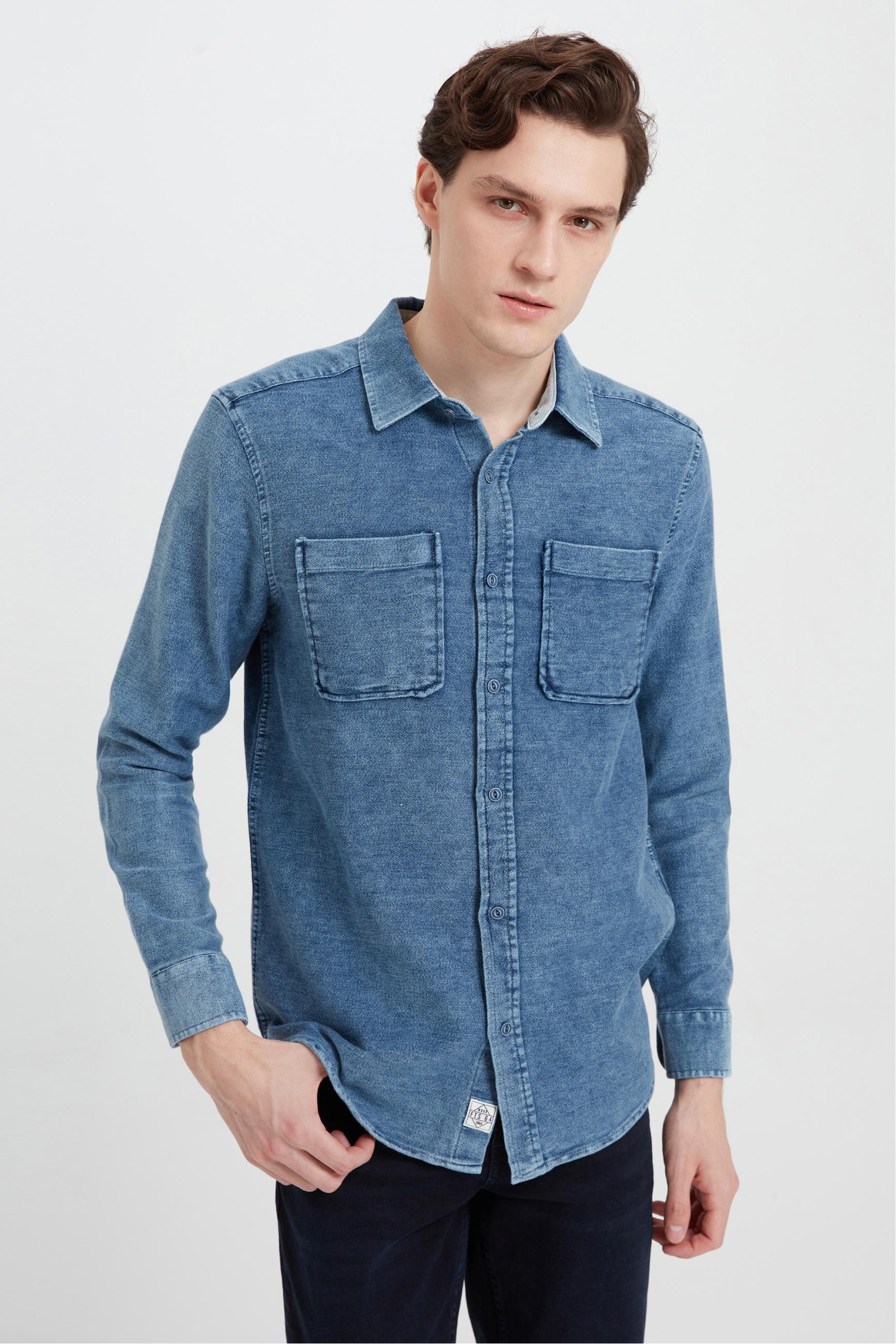 PAMUKLU RAHAT KESİM GÖMLEK