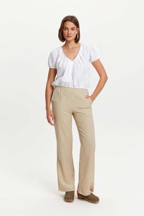  V YAKA KARPUZ KOL BLUZ