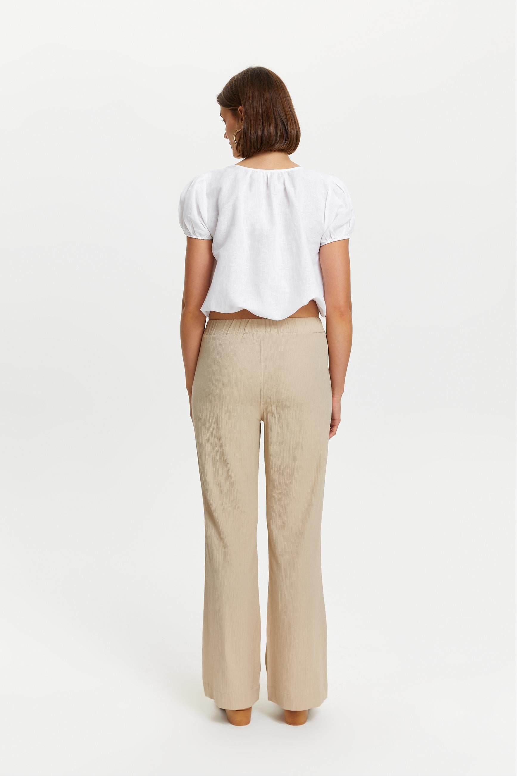 V YAKA KARPUZ KOL BLUZ