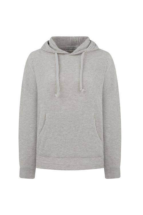  KAPÜŞONLU DOKULU SWEATSHIRT