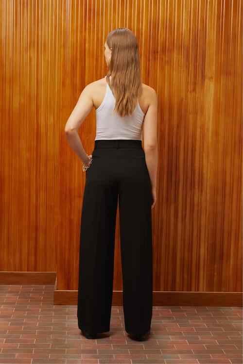  YÜKSEK BEL BOL PAÇA PANTOLON