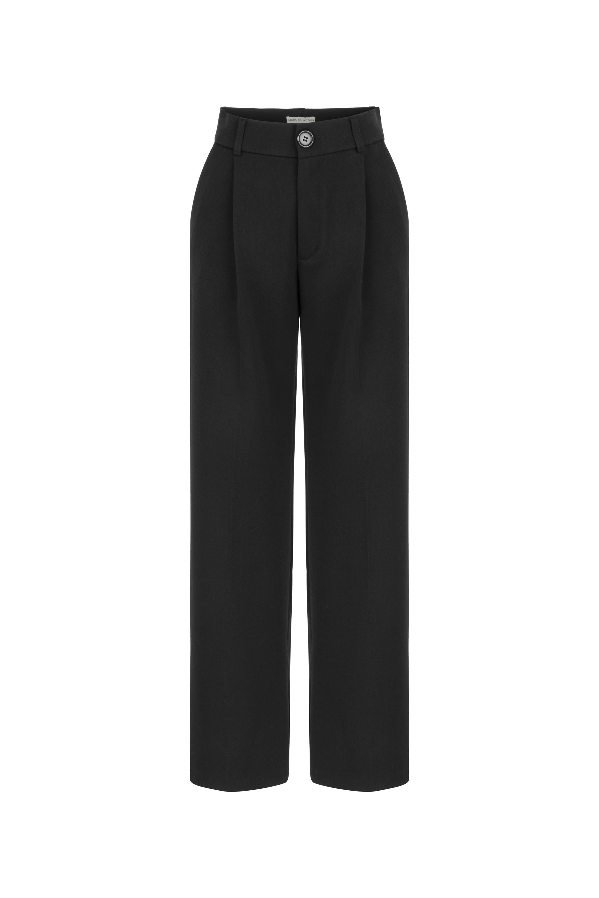 YÜKSEK BEL BOL PAÇA PANTOLON