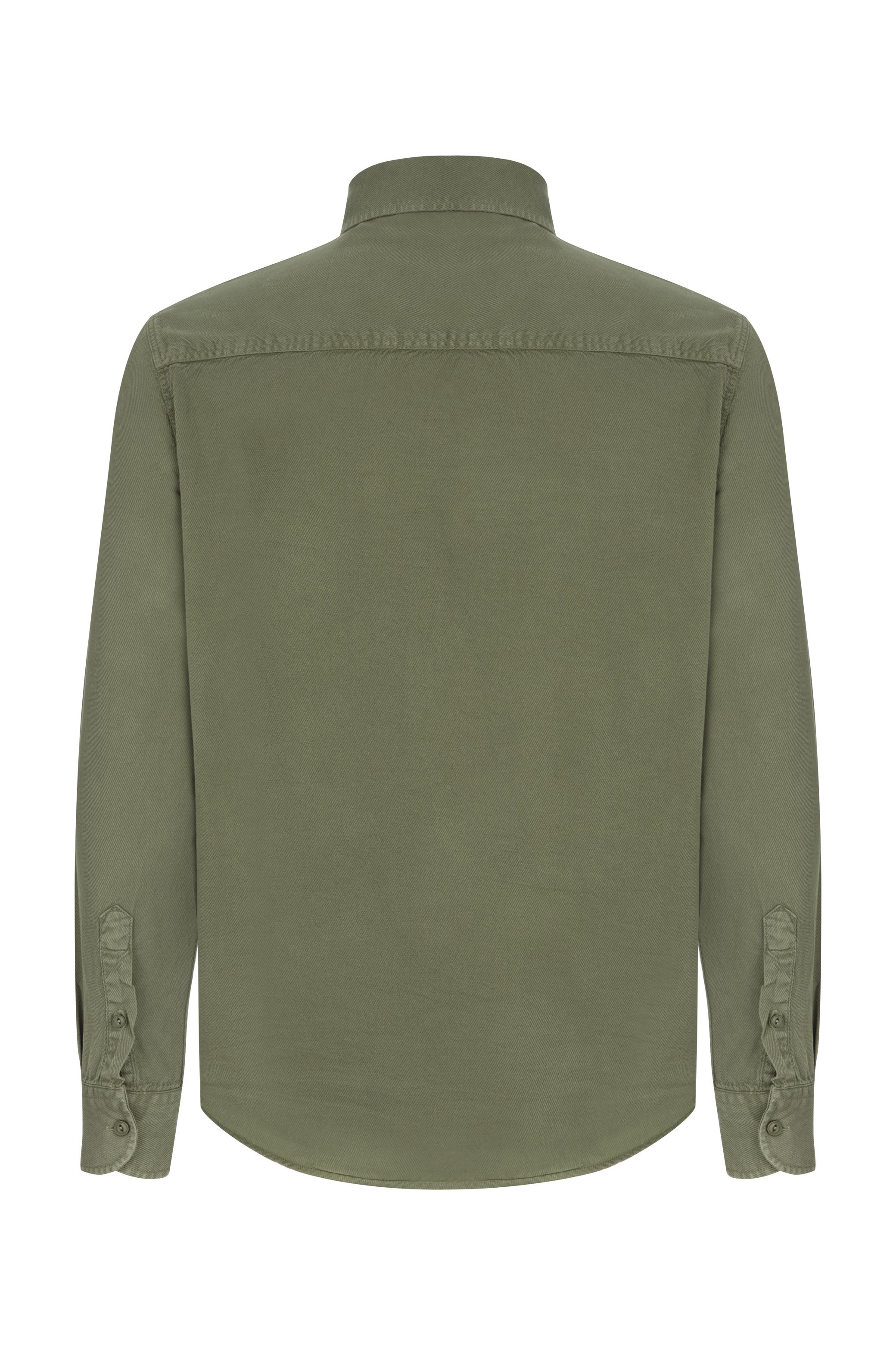 LİYOSEL KARIŞIMLI REGULAR FIT GÖMLEK