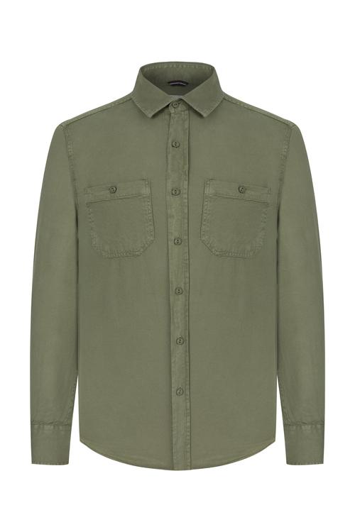  LİYOSEL KARIŞIMLI REGULAR FIT GÖMLEK