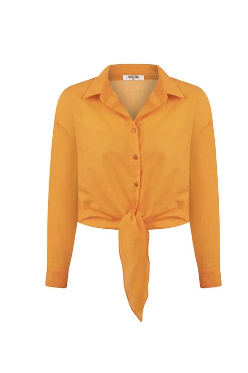  BELİ BAĞLAMALI SMART GÖMLEK