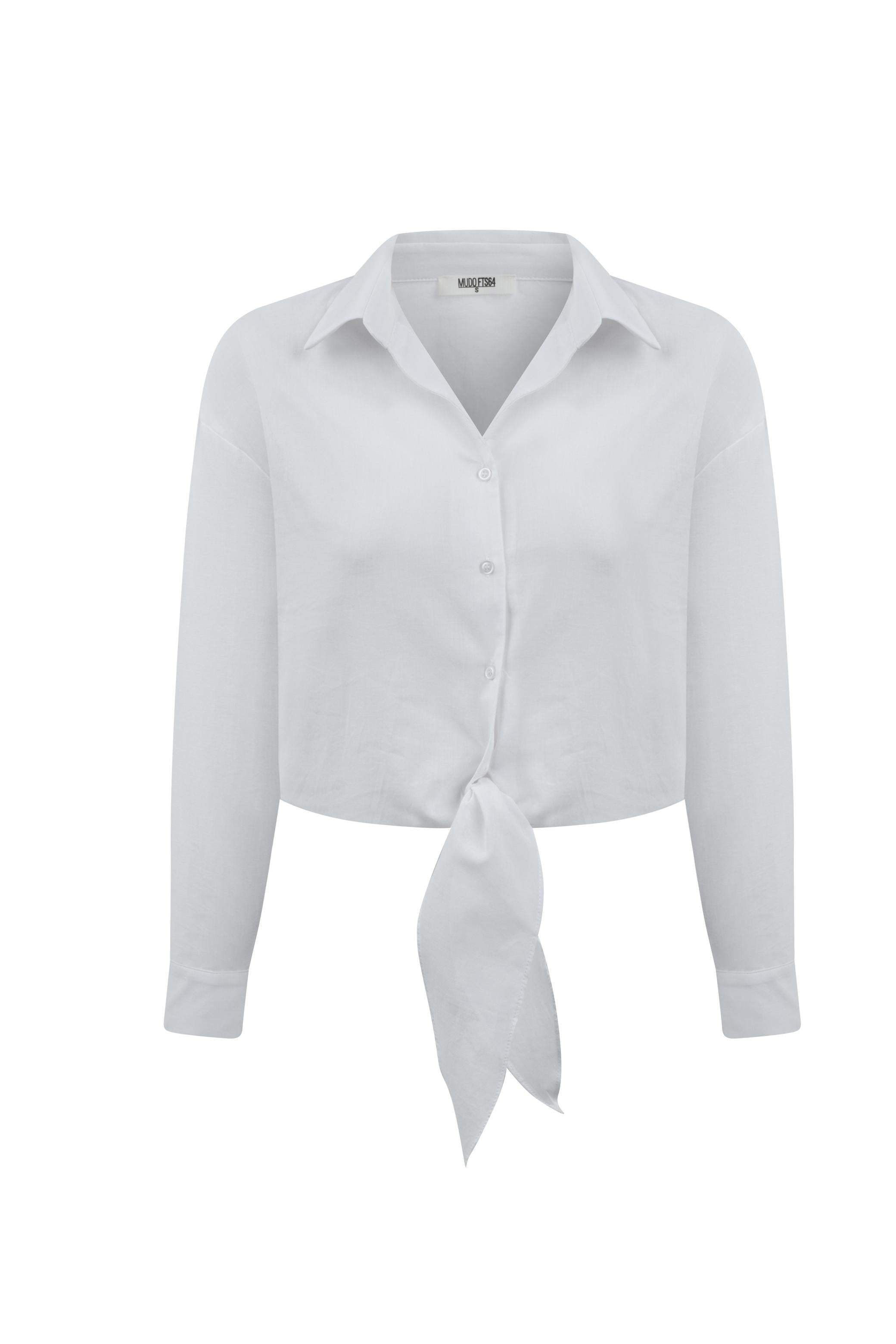 BELİ BAĞLAMALI SMART GÖMLEK