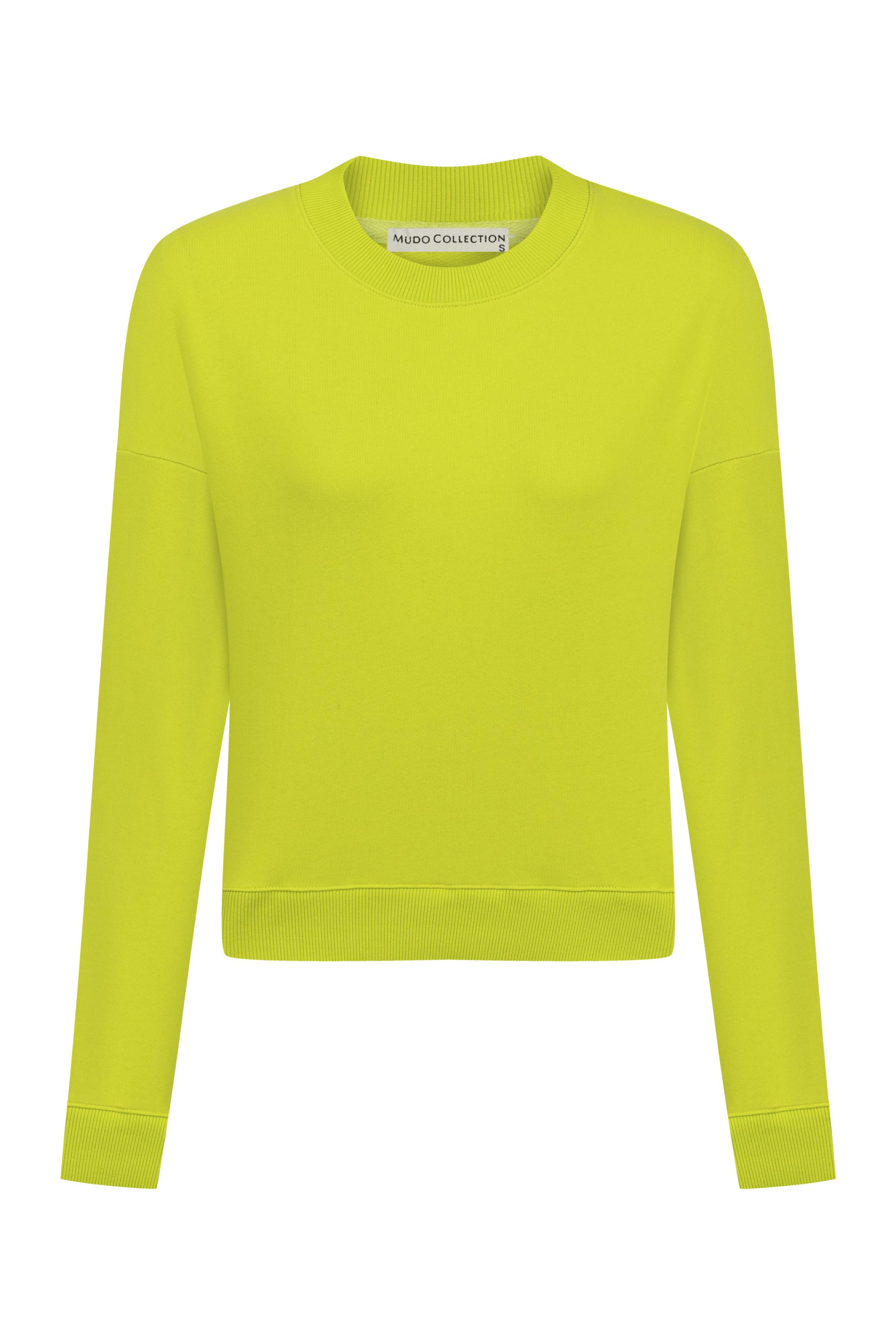 BİSİKLET YAKA SWEATSHIRT