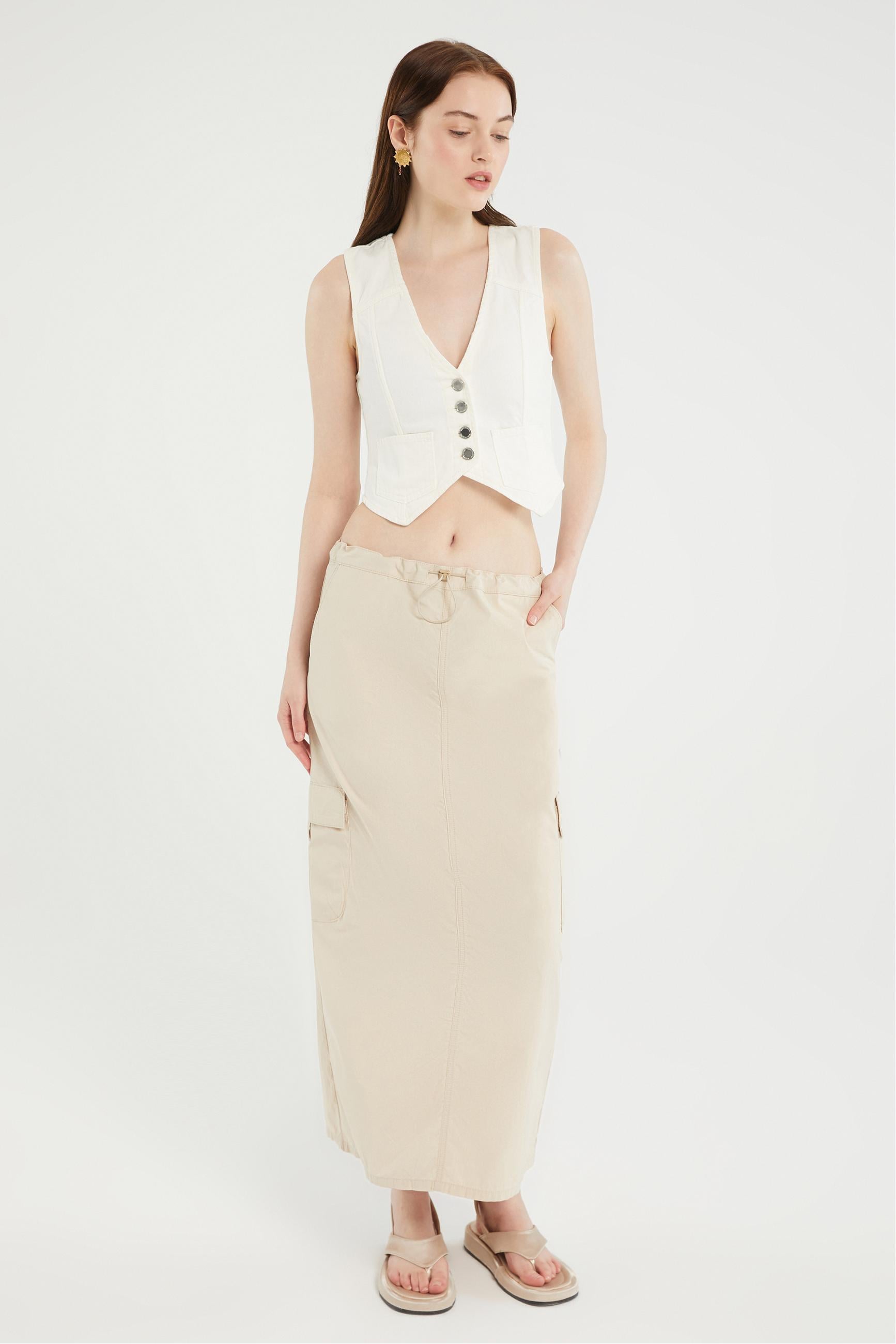 MİDİ PARAŞÜT ETEK