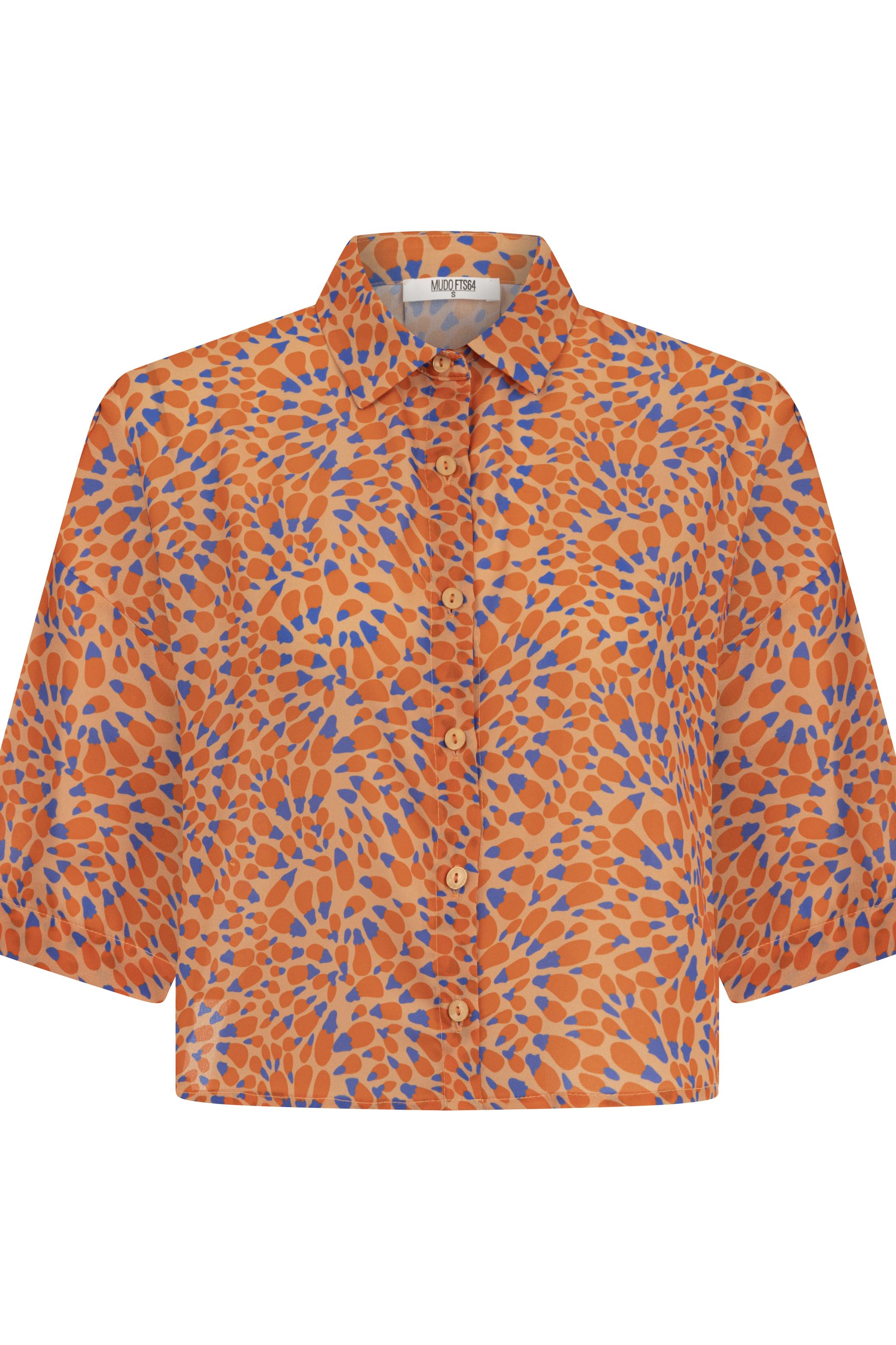 ÇİÇEK DESENLİ SMART BLUZ