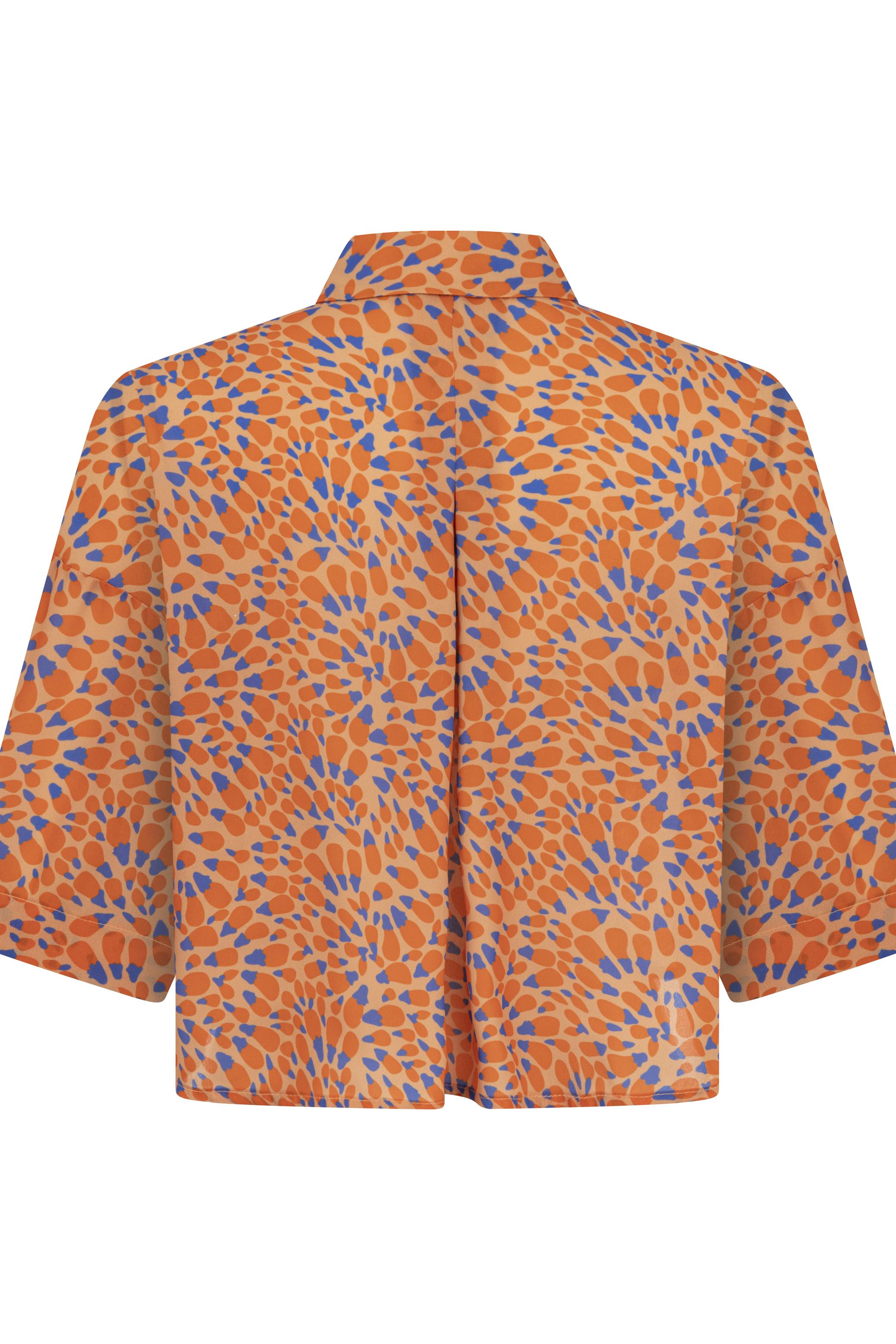 ÇİÇEK DESENLİ SMART BLUZ