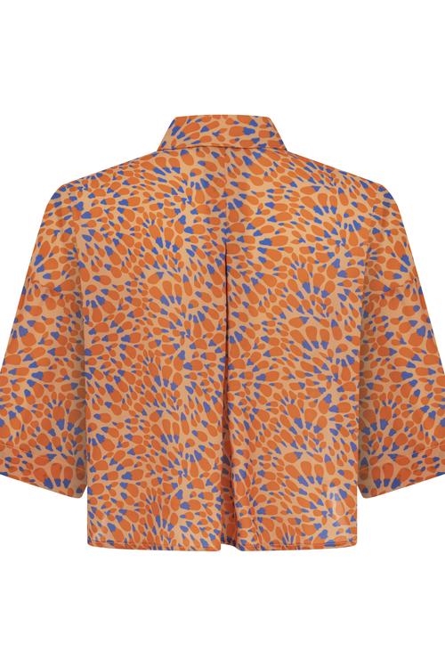  ÇİÇEK DESENLİ SMART BLUZ