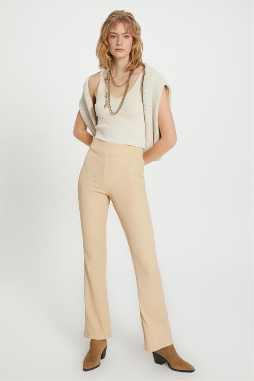  RAHAT KESİM ÖRME PANTOLON