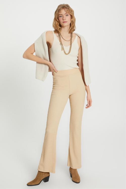  RAHAT KESİM ÖRME PANTOLON