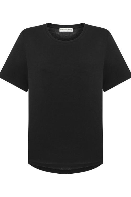  BİSİKLET YAKA KISA KOLLU BASIC T-SHIRT