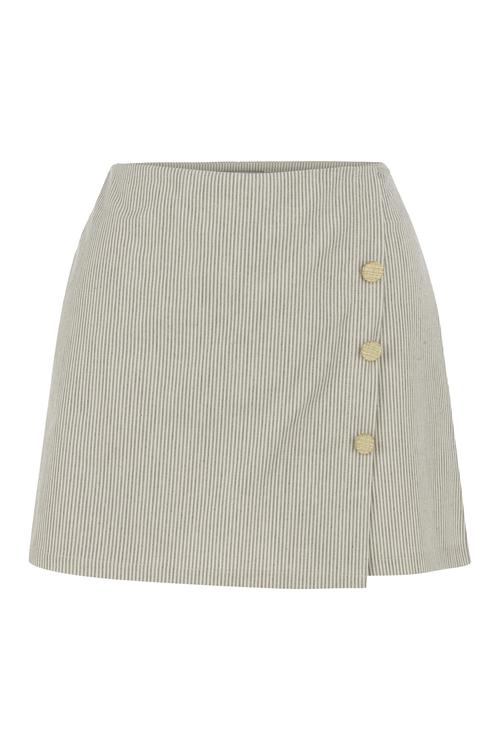  ÇİZGİLİ MİNİ ŞORT ETEK