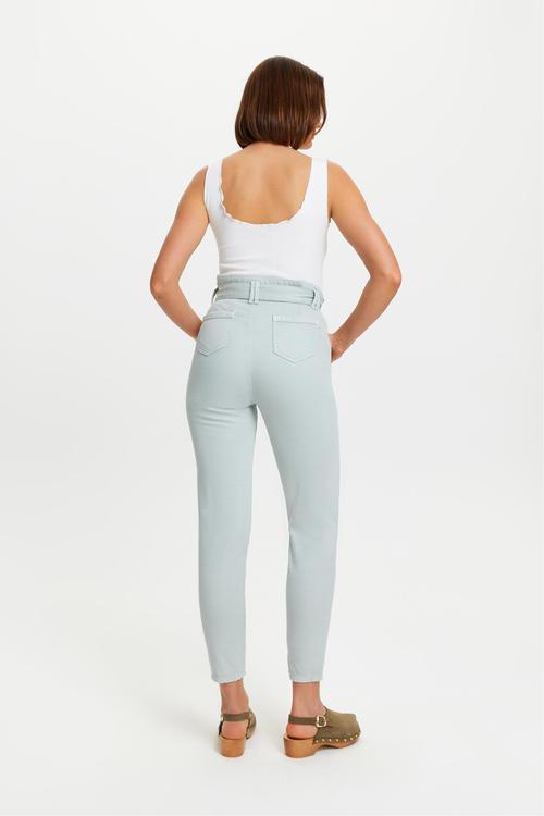  BELİ KUŞAKLI SLIM FIT PANTOLON