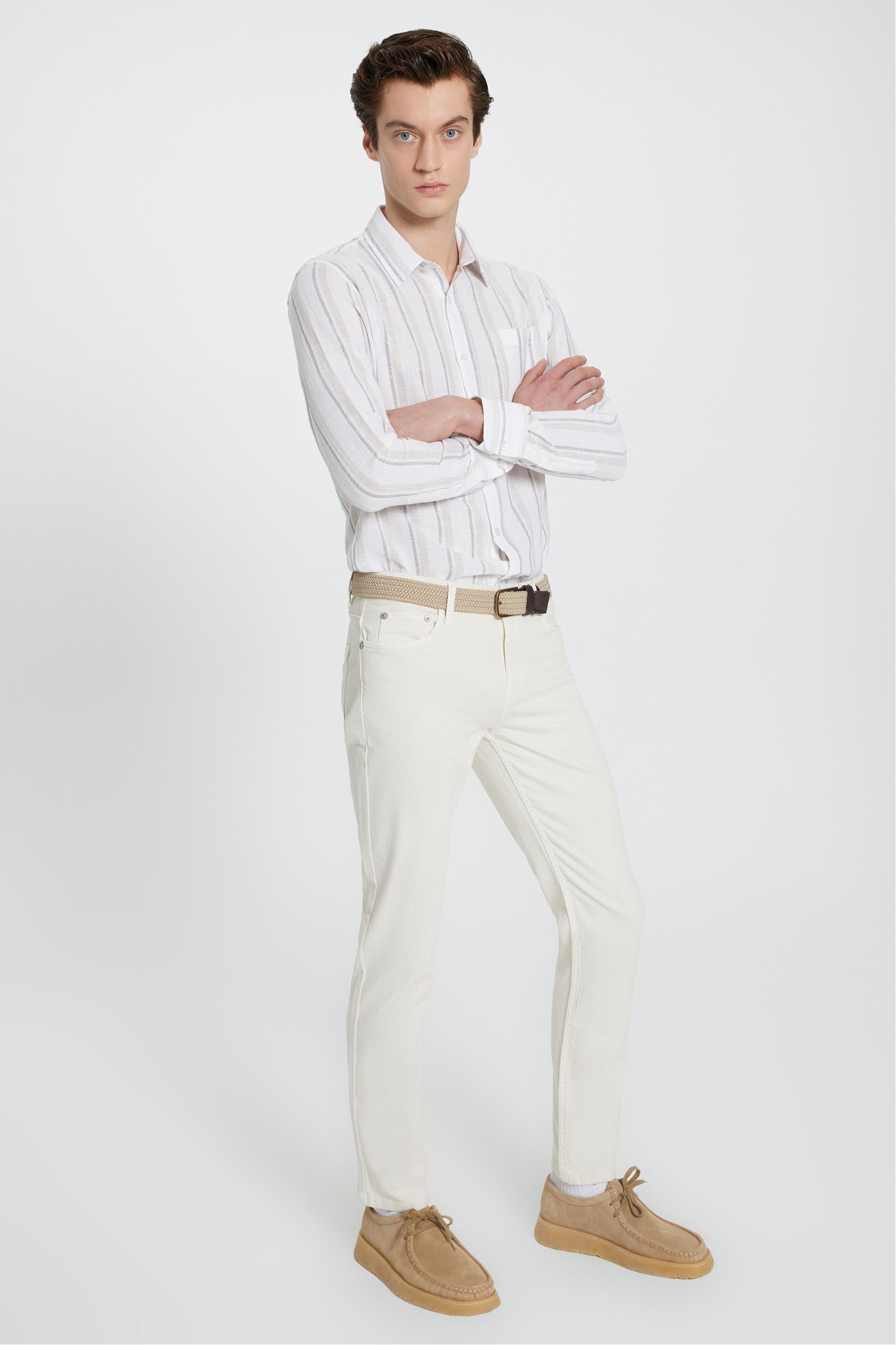 SLIM FIT PANTOLON