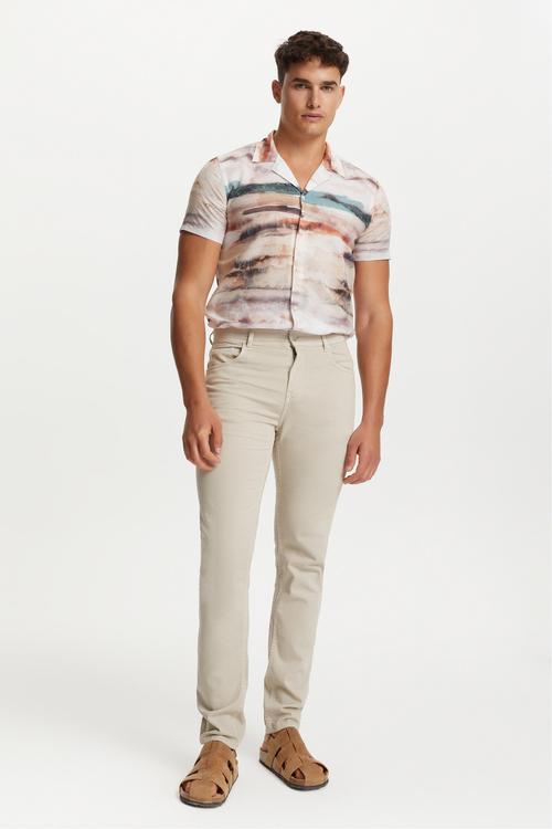  SLIM STRAIGHT PANTOLON