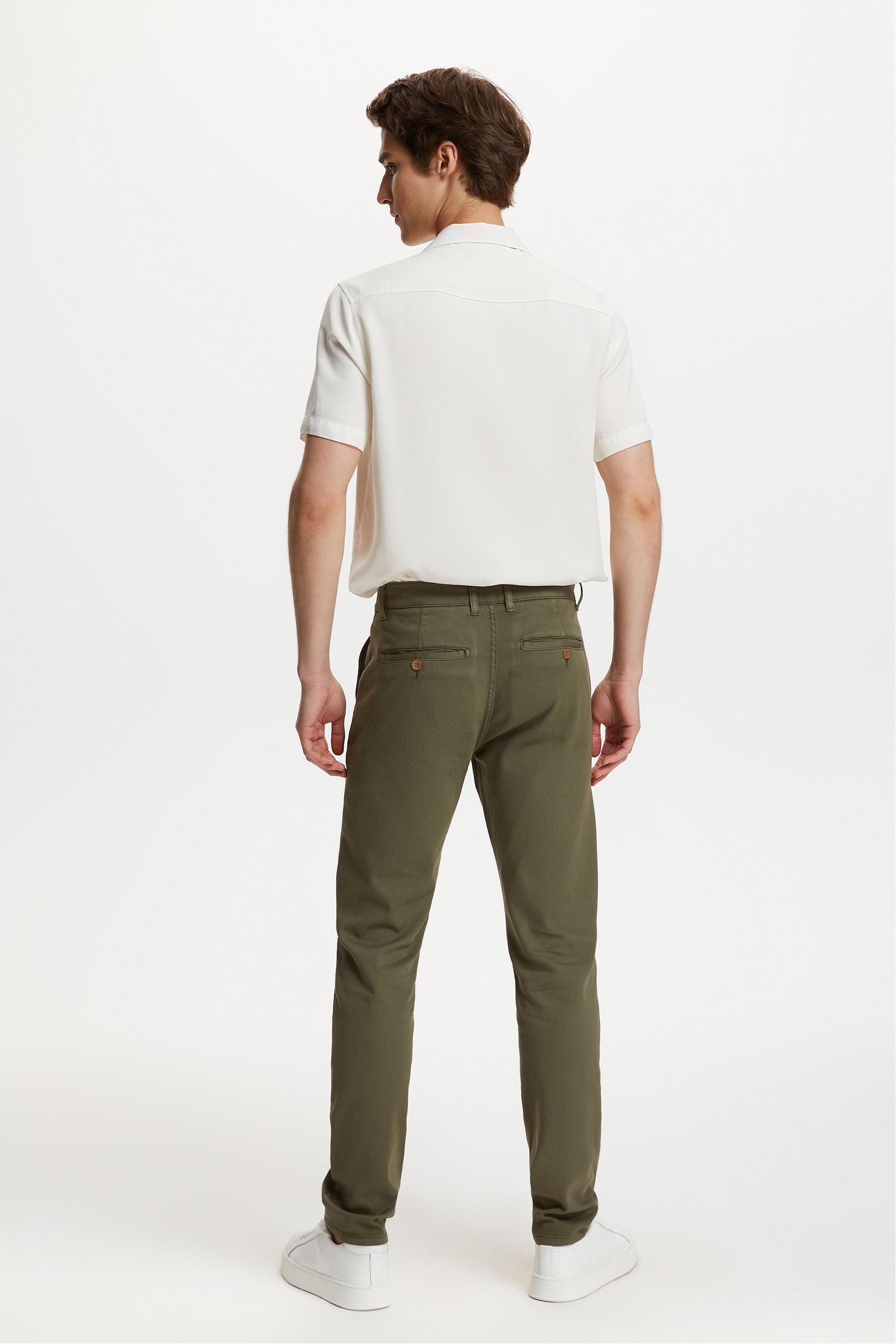 SLIM FIT CHINO PANTOLON