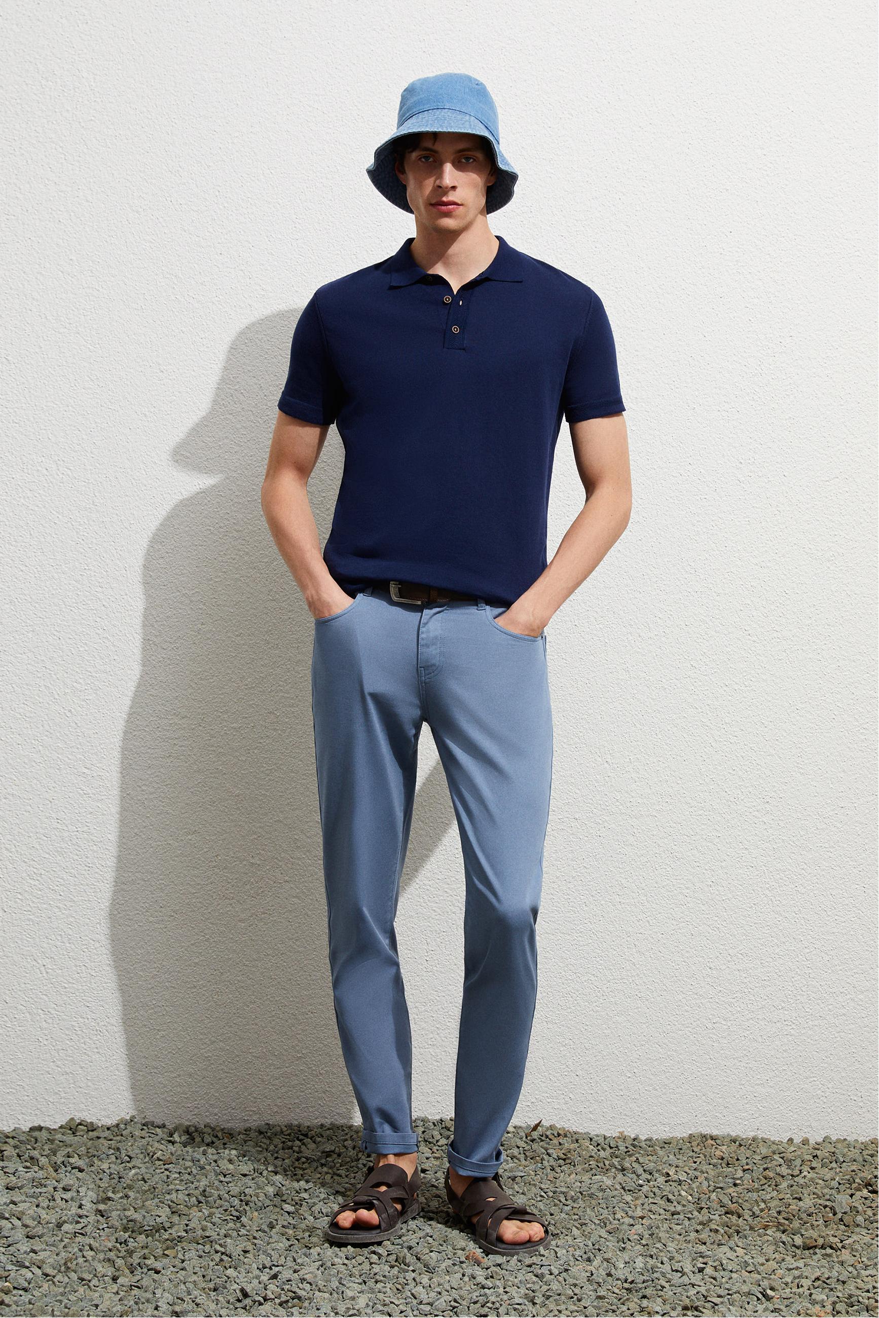 SLIM FIT PANTOLON
