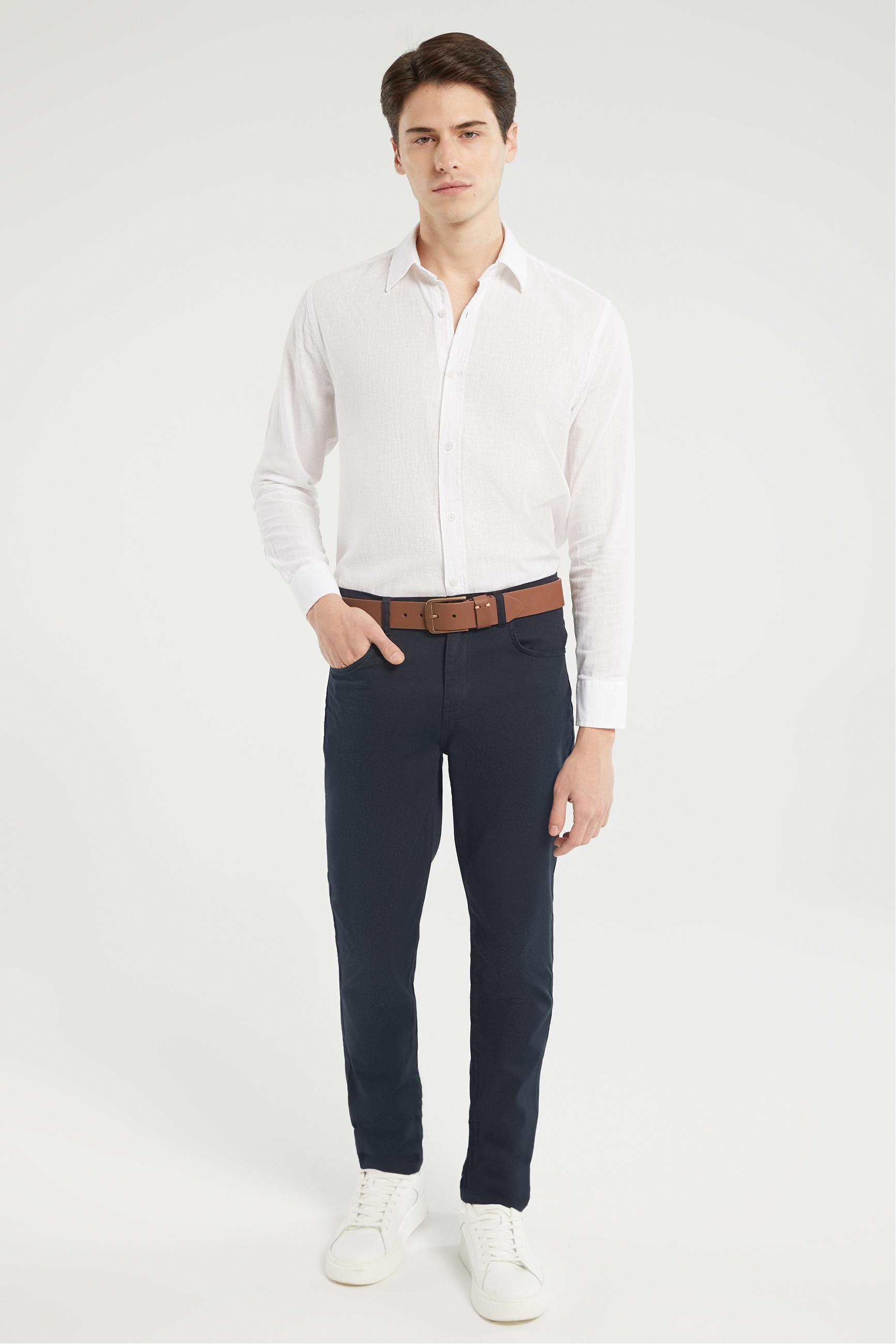 SLIM FIT PANTOLON
