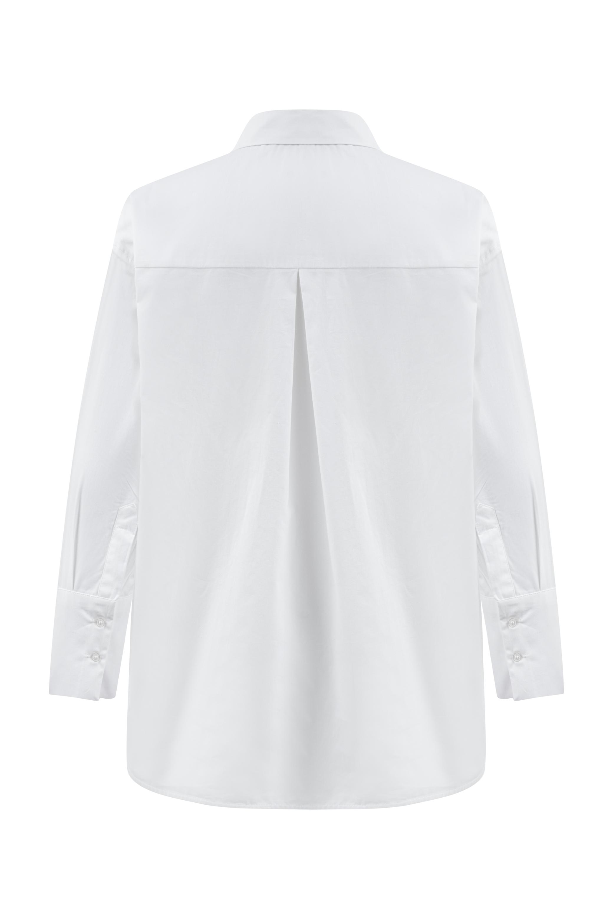 PAMUKLU OVERSIZE POPLİN GÖMLEK