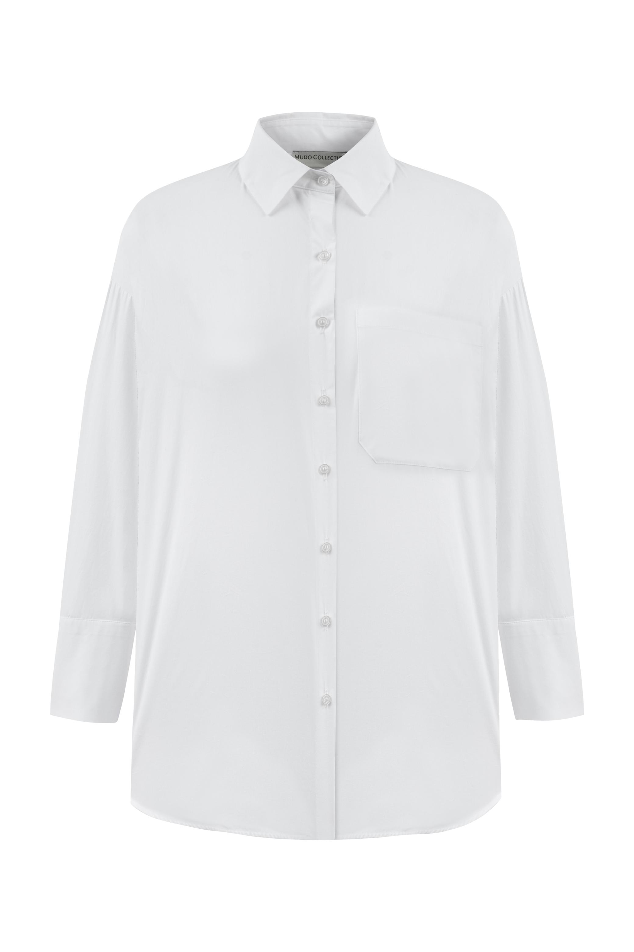 PAMUKLU OVERSIZE POPLİN GÖMLEK