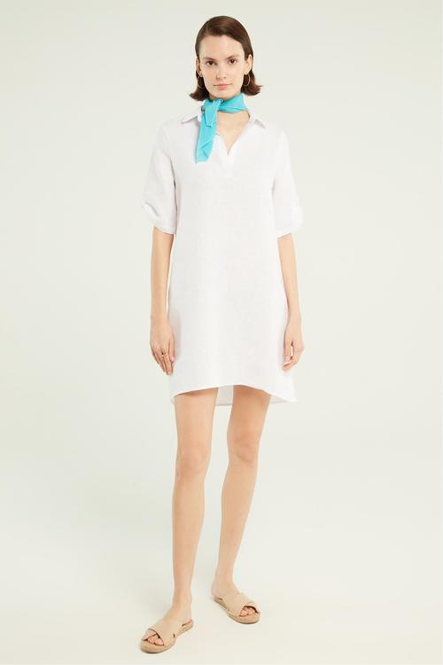  KETEN MİNİ ELBİSE