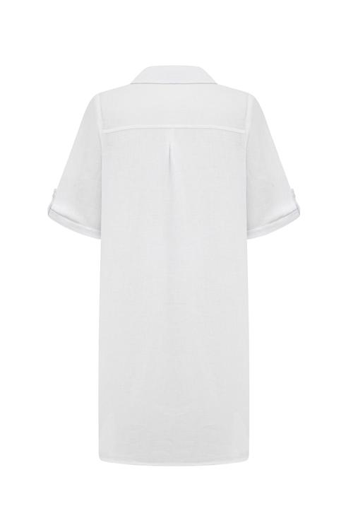  KETEN MİNİ ELBİSE