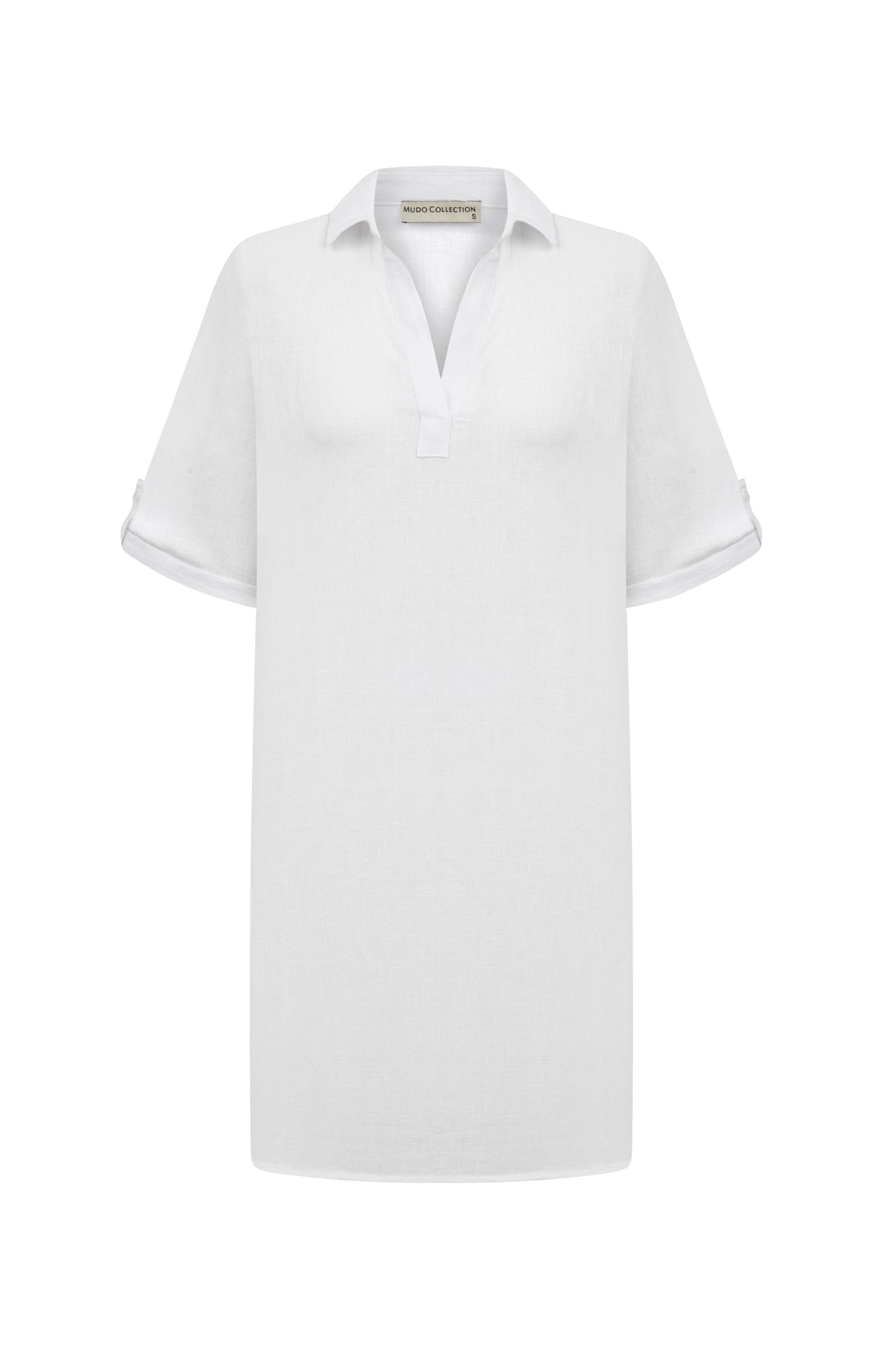 KETEN MİNİ ELBİSE