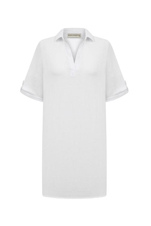  KETEN MİNİ ELBİSE