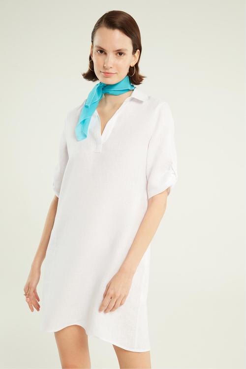  KETEN MİNİ ELBİSE