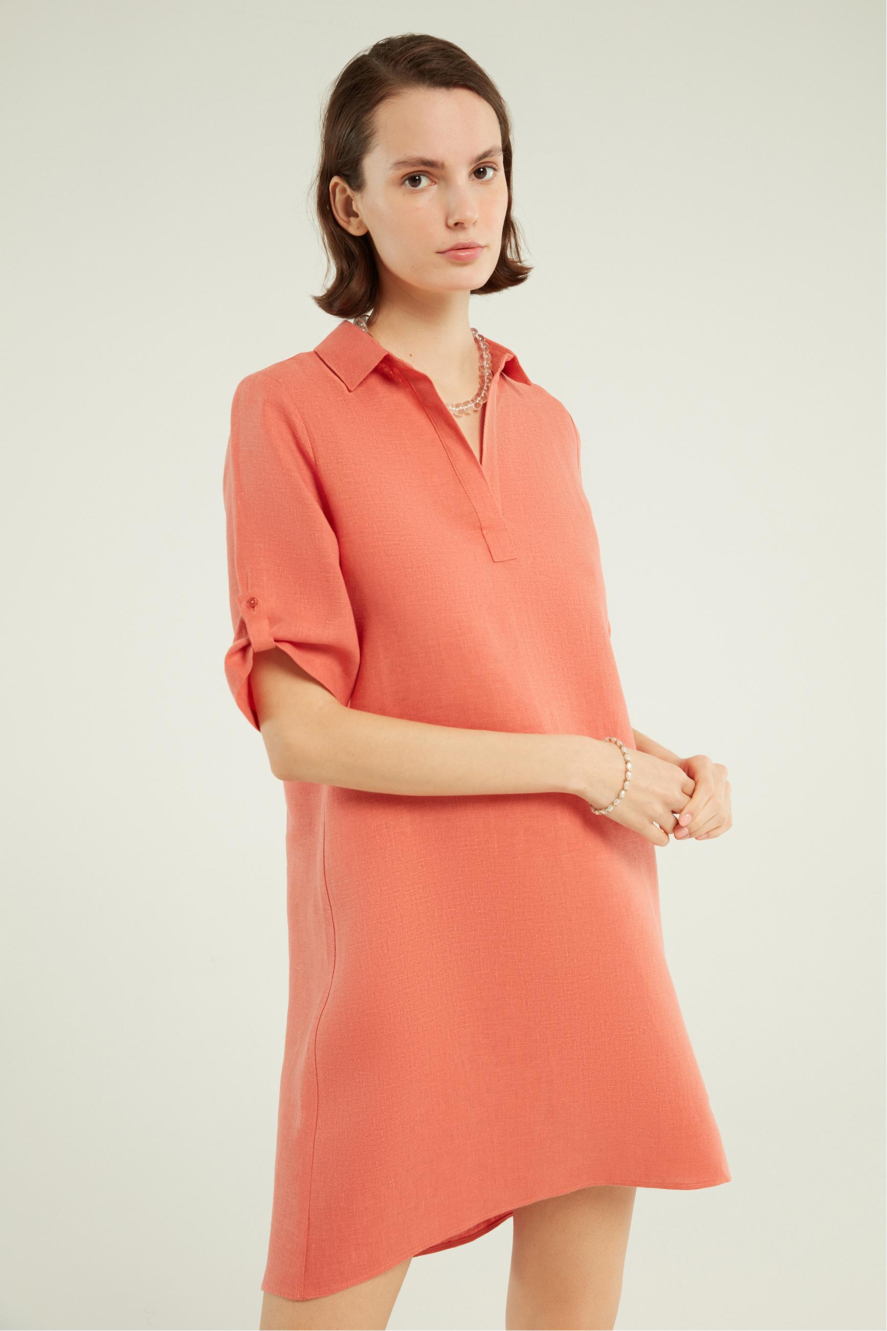 KETEN MİNİ ELBİSE