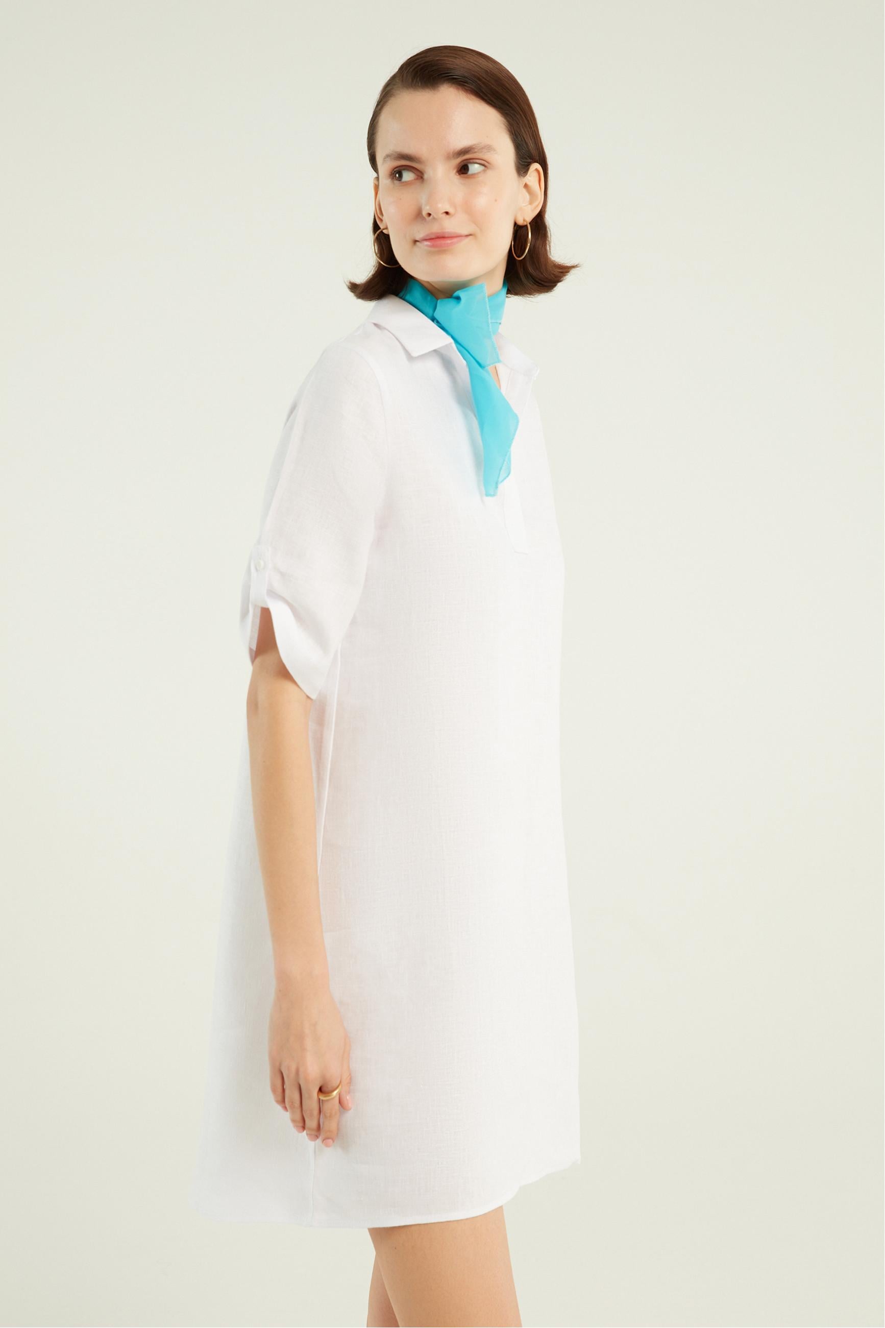 KETEN MİNİ ELBİSE