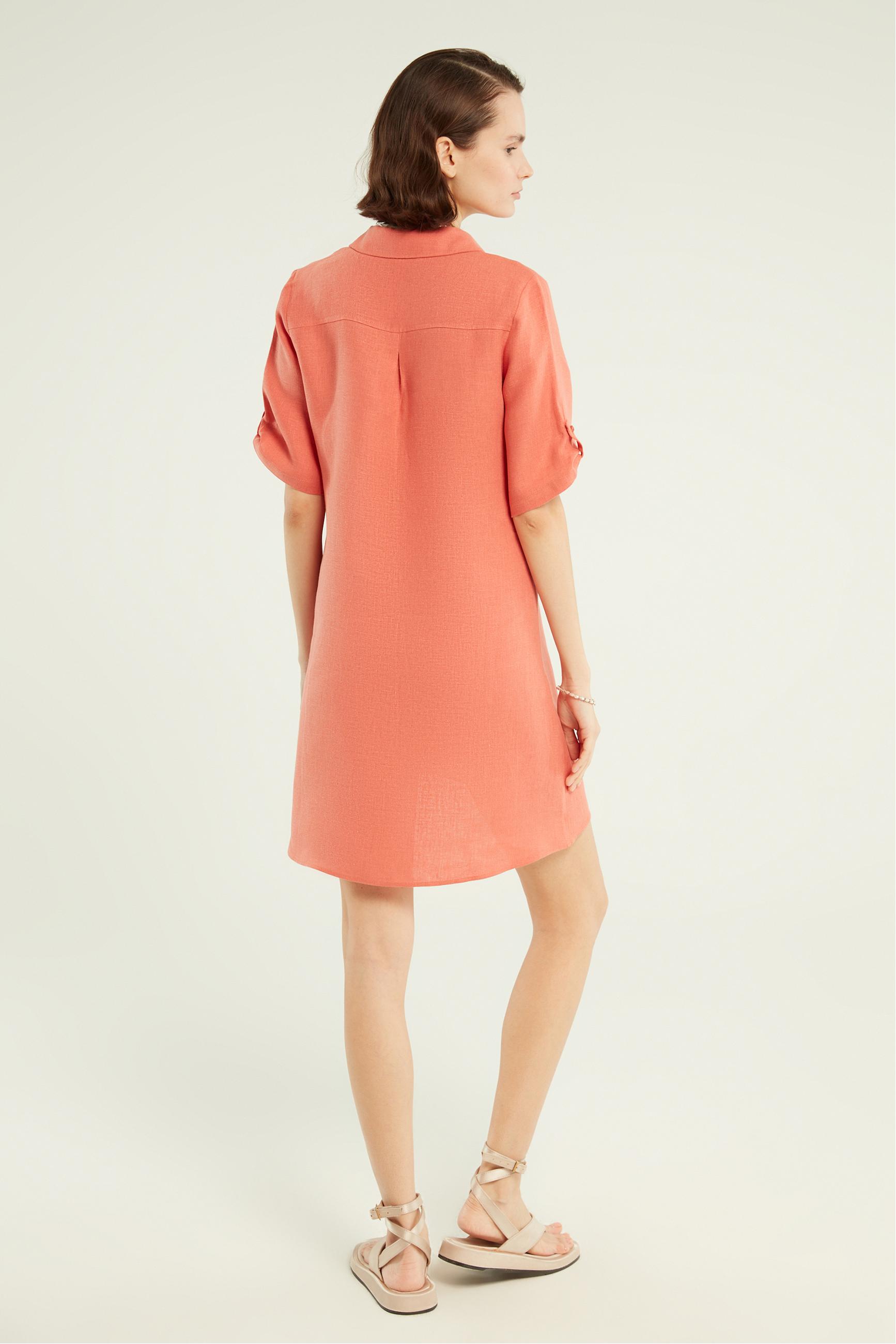 KETEN MİNİ ELBİSE