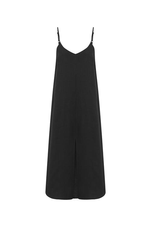  ASKILI UZUN KETEN ELBİSE