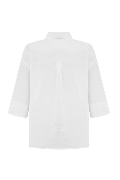  RAHAT KESİM KETEN GÖMLEK