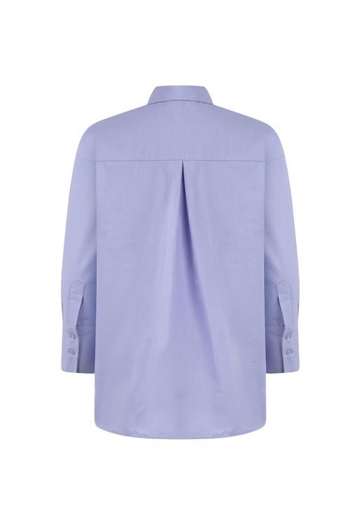  PAMUKLU OVERSIZE POPLİN GÖMLEK