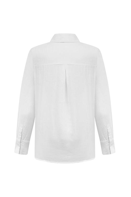  REGULAR FIT KETEN GÖMLEK