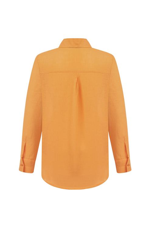  REGULAR FIT KETEN GÖMLEK