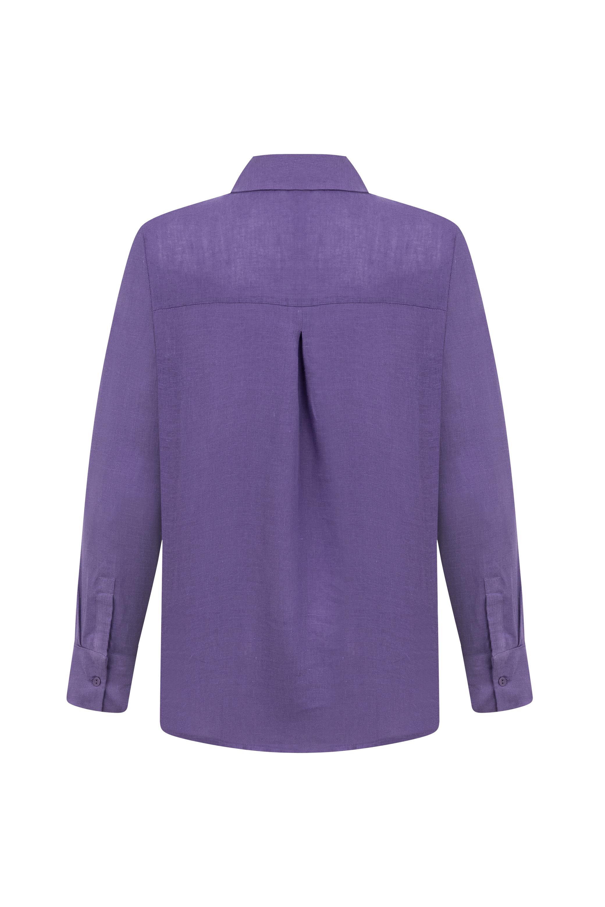 REGULAR FIT KETEN GÖMLEK